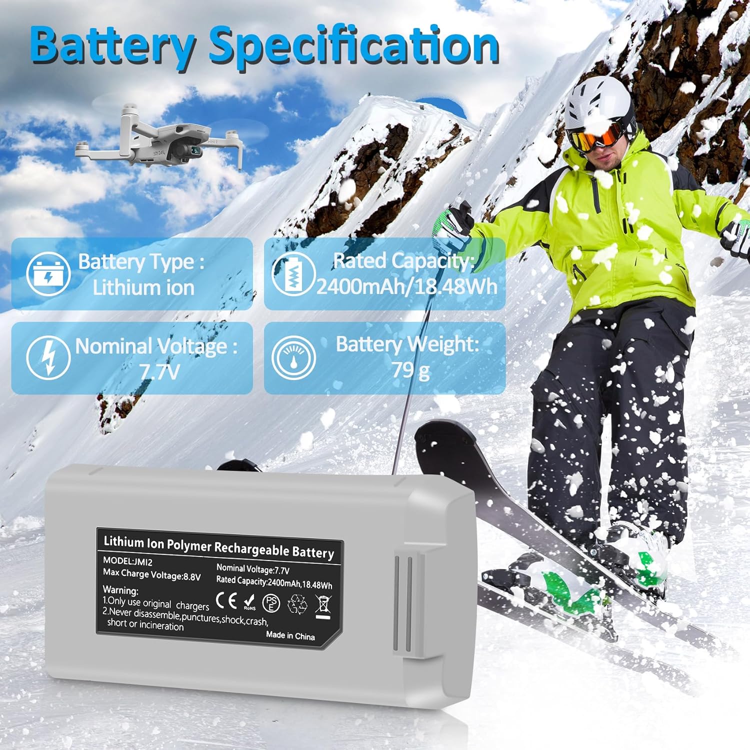 Fantasyo Mini batteria intelligente 4K Mini - immagine 2