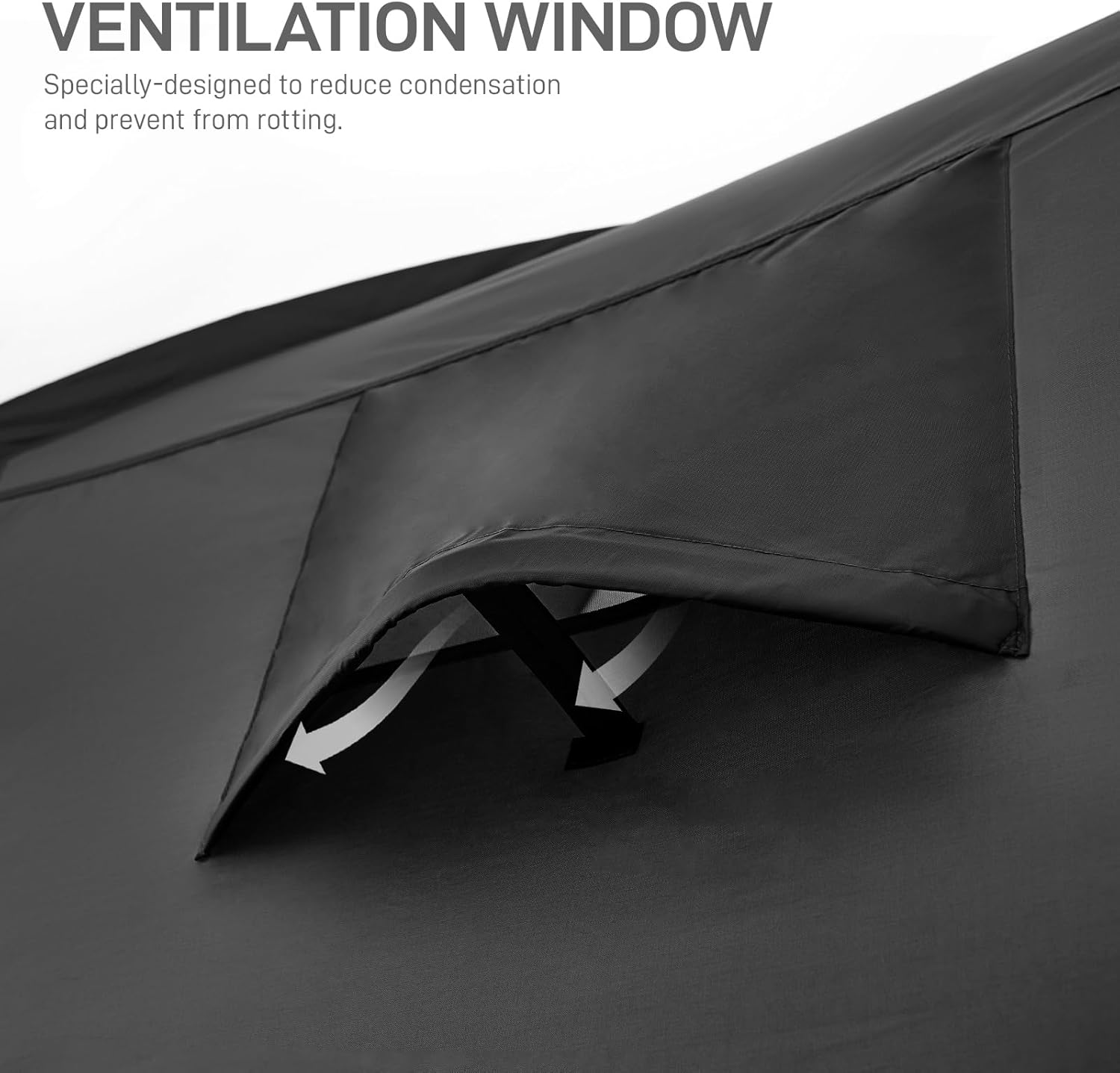 EVER ADVANCED Tenda per bicicletta per 2-3 biciclette, colore: Nero - immagine 6