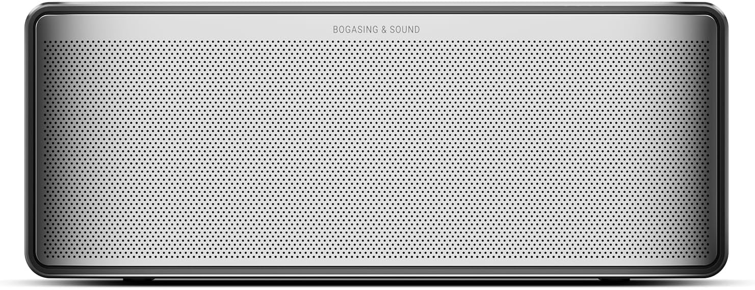 Bogasing S8 Pro Max Cassa Bluetooth Potente, Argento - immagine 1