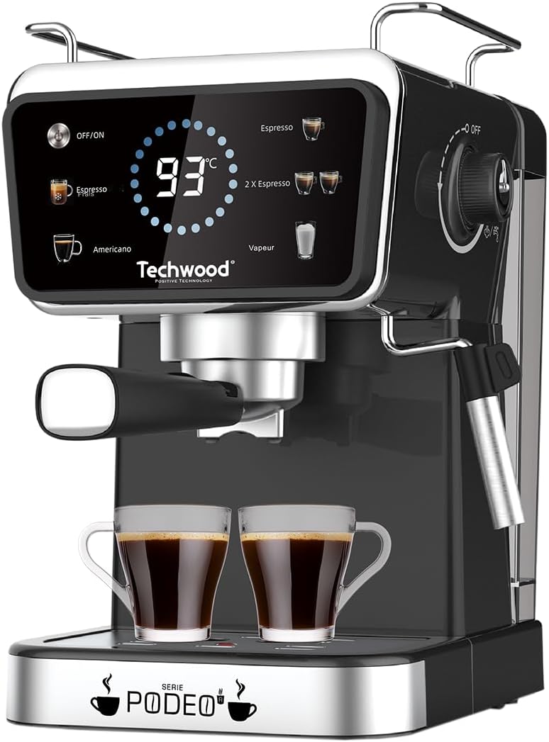 Techwood Macchina per caffè espresso TCA-1386EXN - immagine 1