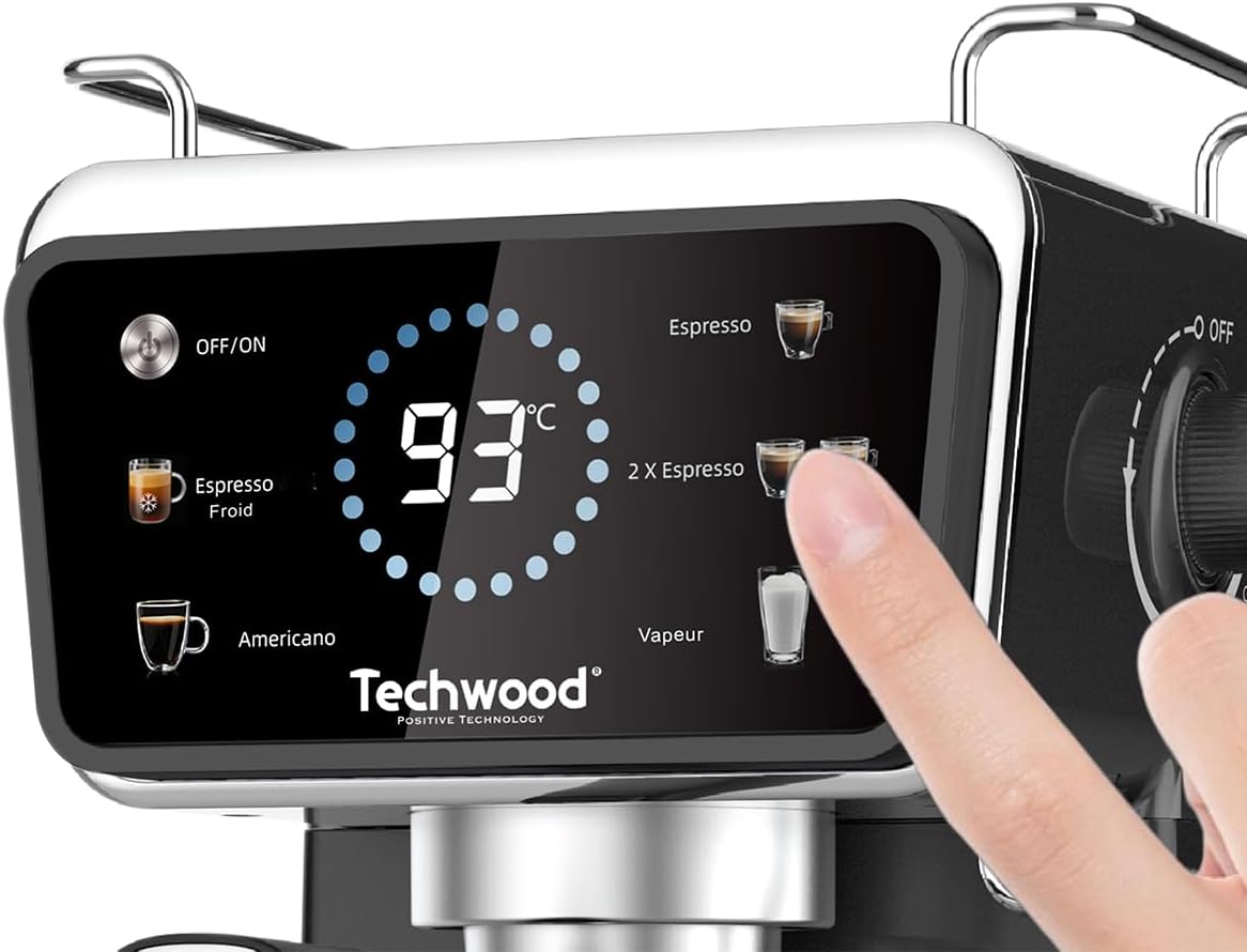 Techwood Macchina per caffè espresso TCA-1386EXN - immagine 3