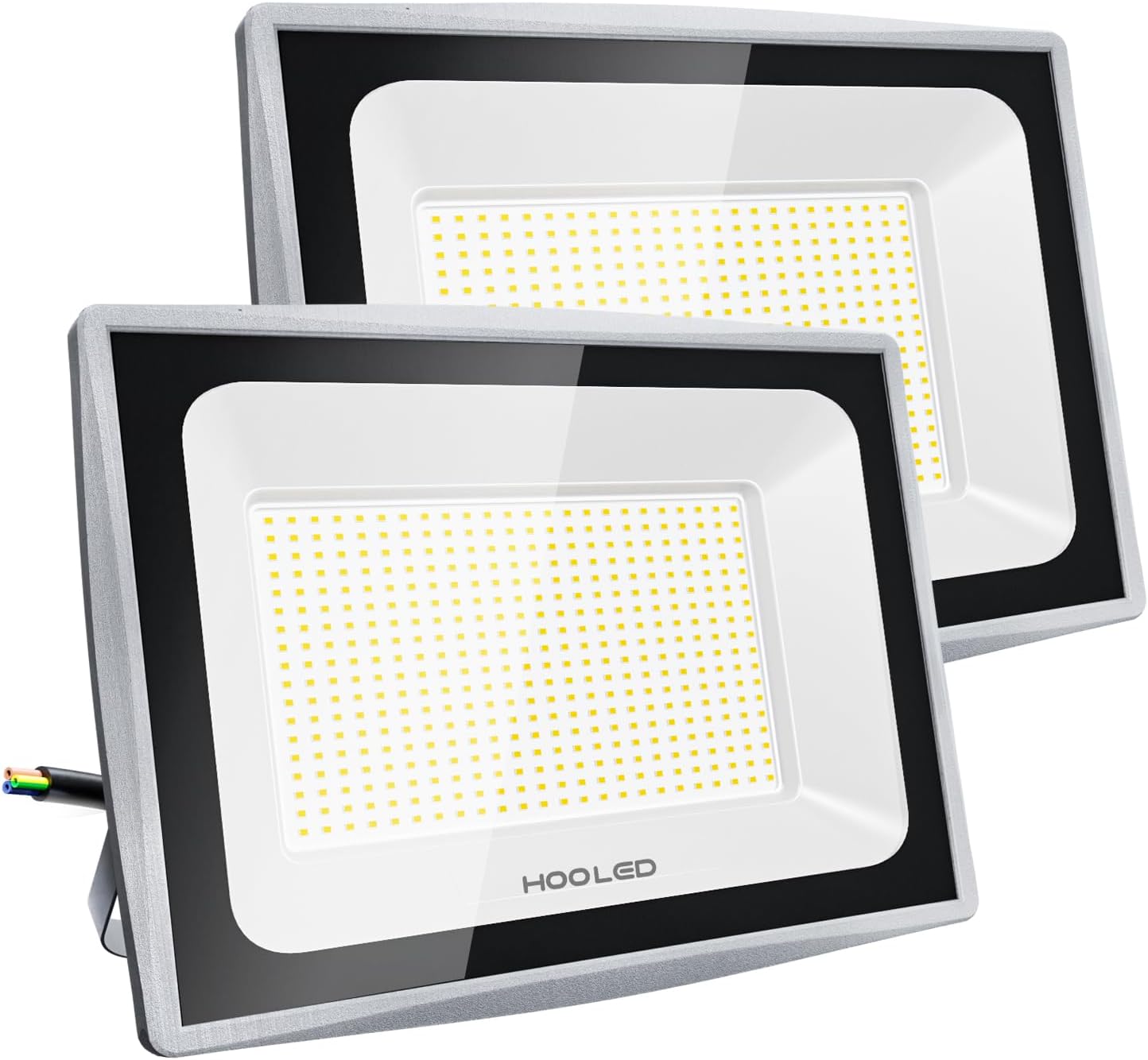 Hooled Faretto LED da Esterno 200W 6500K (2 Pezzi) - immagine 1