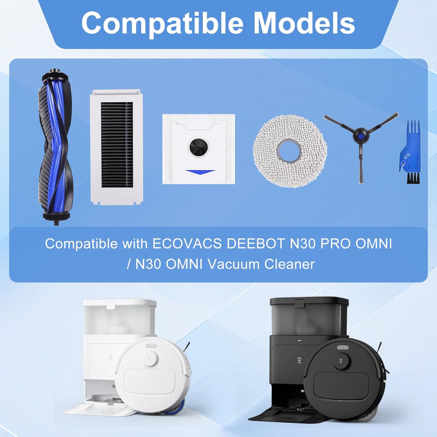 VIEWALL Accessori per ECOVACS DEEBOT N30 PRO Omni - immagine 2