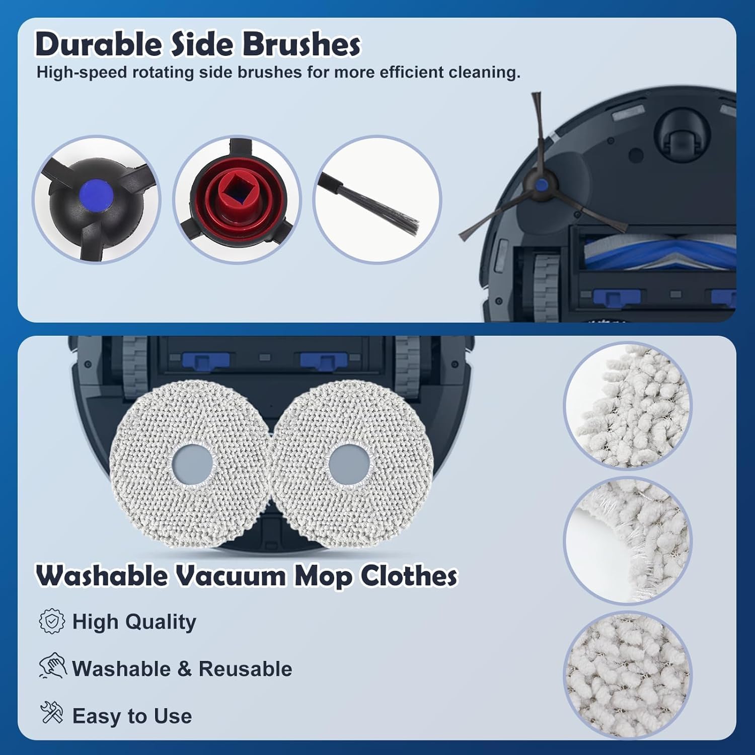 VIEWALL Accessori per ECOVACS DEEBOT N30 PRO Omni - immagine 6