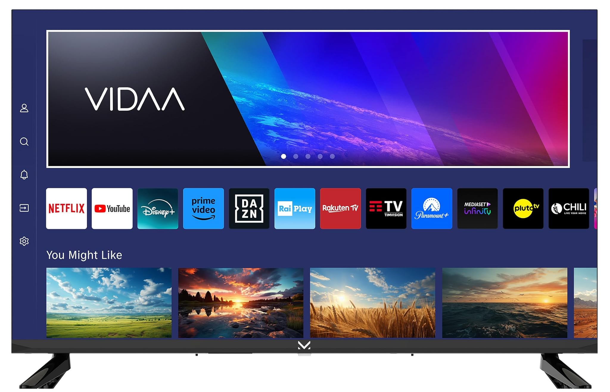 Majestic SM32FL V1 - Smart TV LED HD READY 32" FRAMELESS