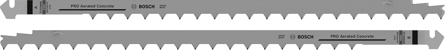 Bosch 2608632123 Lame per Seghe Modello GFZ TF350-NHM, Poroso, 2 Pezzi