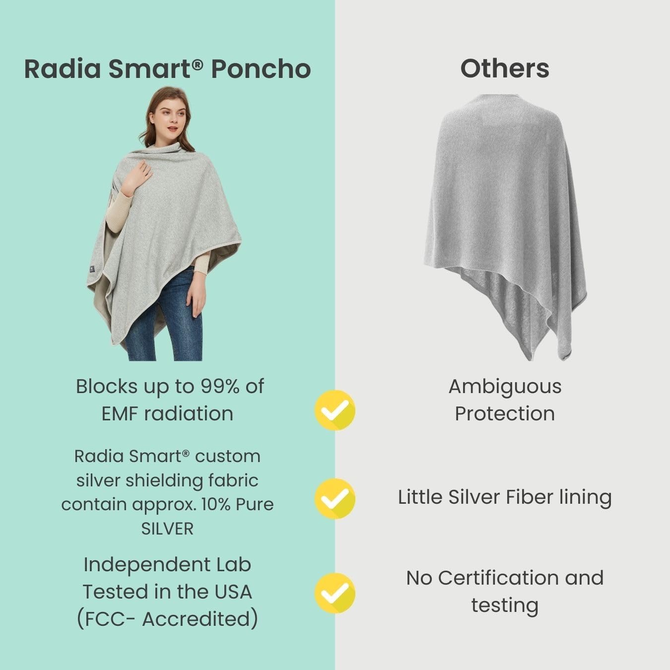 Radia Smart® EMF Loop - Sciarpa Anti-Radiazioni in Cotone - immagine 4