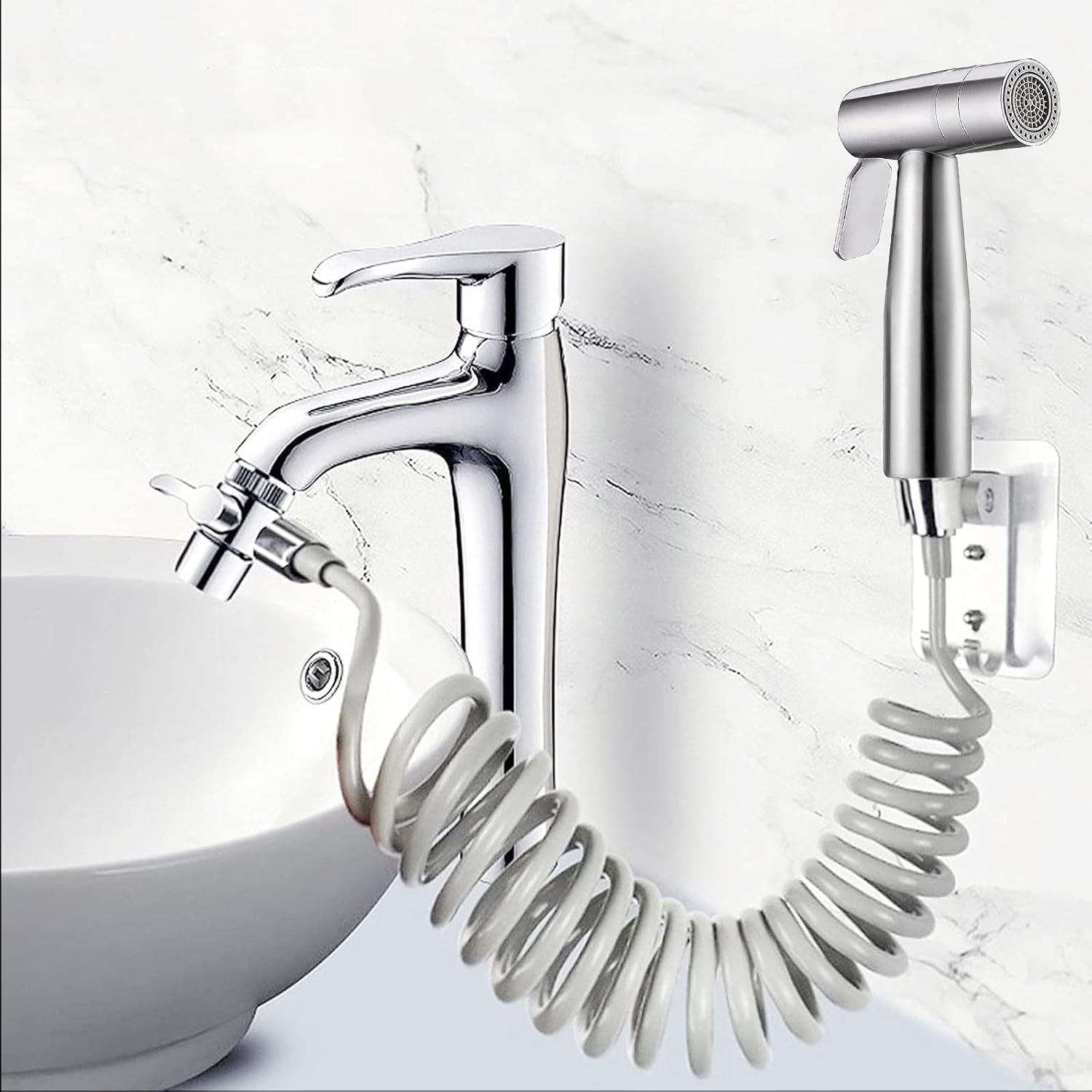 Bidet Portatile Kit Doccetta per WC Doppia Modalità - immagine 6