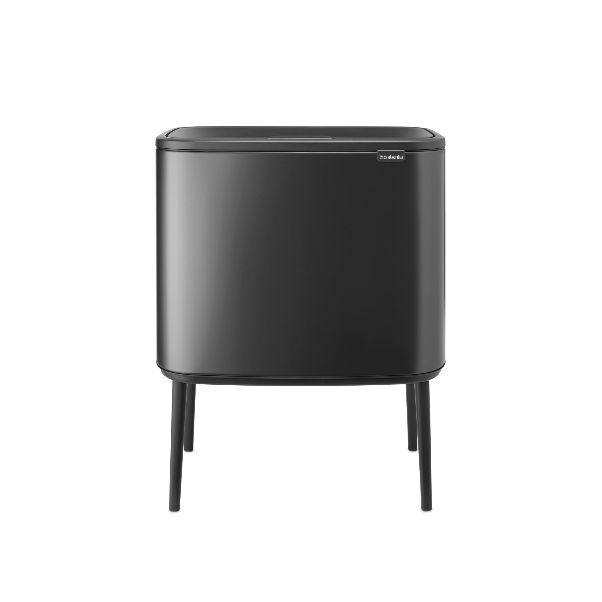 Brabantia Bo Touch Bin 23+11L - Pattumiera Confident Grey