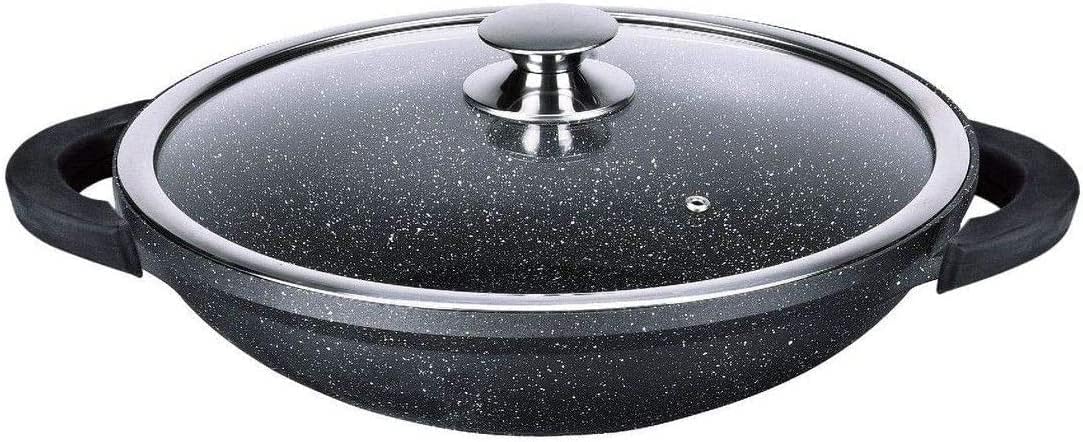 Kamberg Wok 36 cm in Ghisa di Alluminio - immagine 2