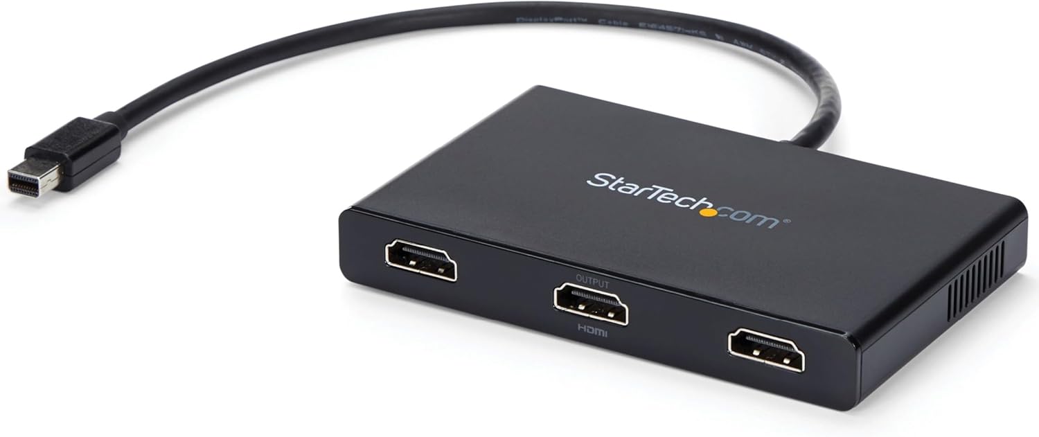 Startech.com Hub MST Mini DisplayPort a HDMI 3 Porte - immagine 1
