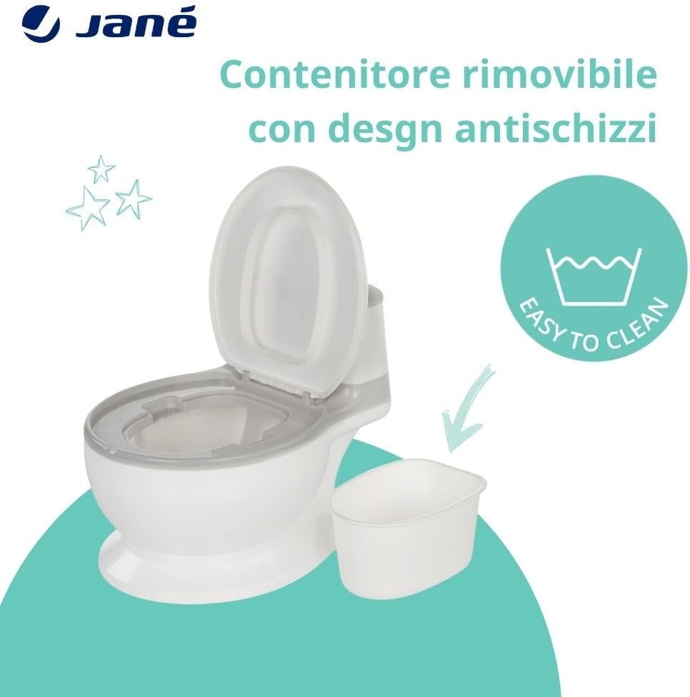 Jané First Potty - Vasino per l'Apprendimento con Suono - immagine 3