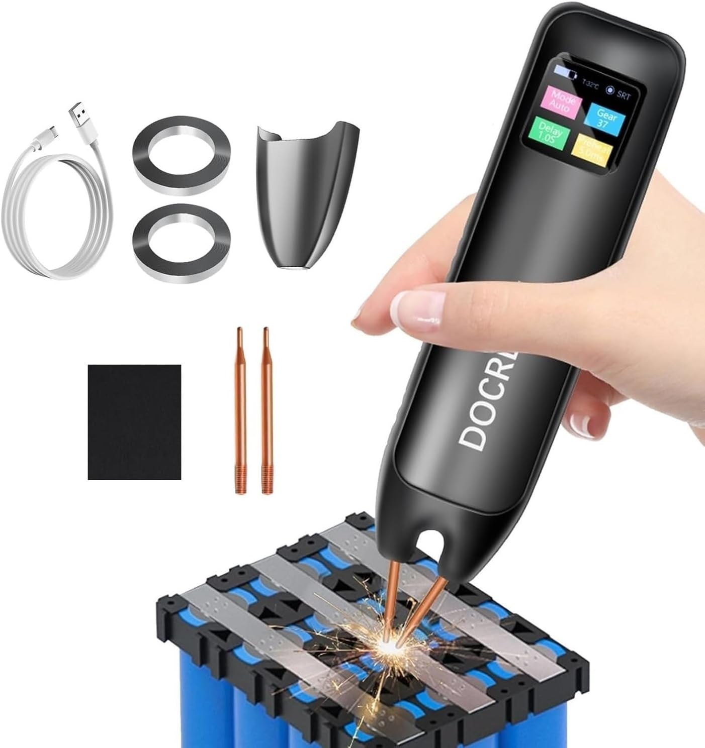 Saldatrice a Punti per Batterie Portatile - immagine 1