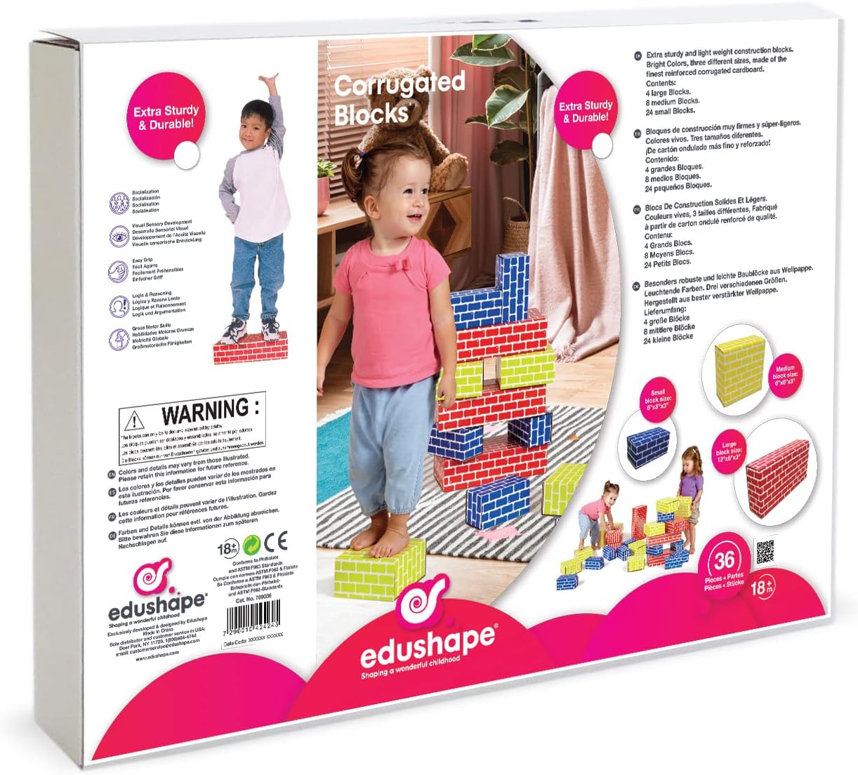 Bsm - Ed 709 036 - Edu Blocchi - 36 Pezzo - immagine 2