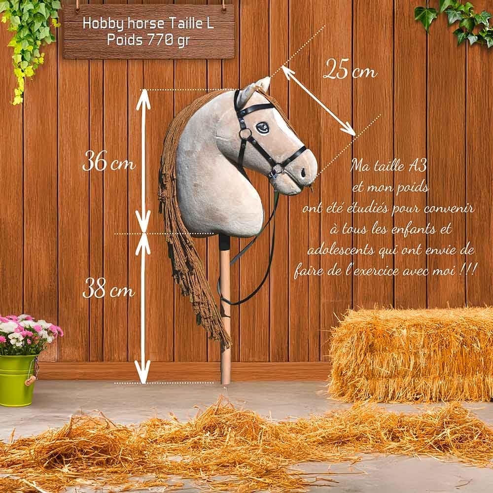 Hobby Horse Perlino Completo di Rete, Mors e Redina - immagine 4