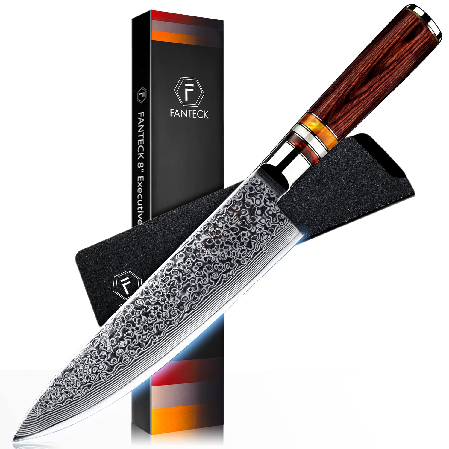 FANTECK Coltello da Chef Professionale 20cm