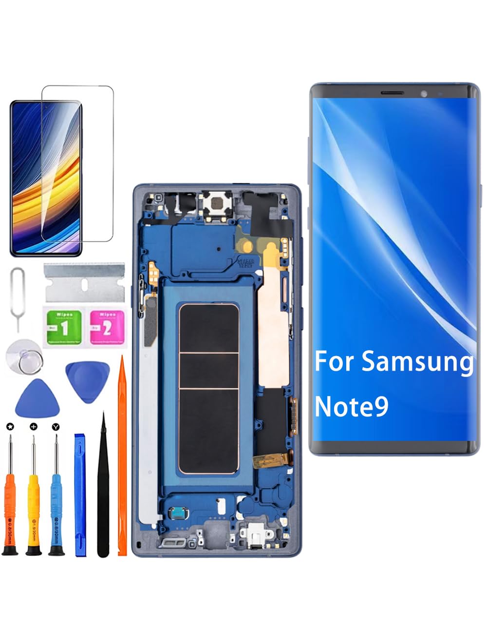 HLYGZX Display Ricambio per Samsung Galaxy Note 9
