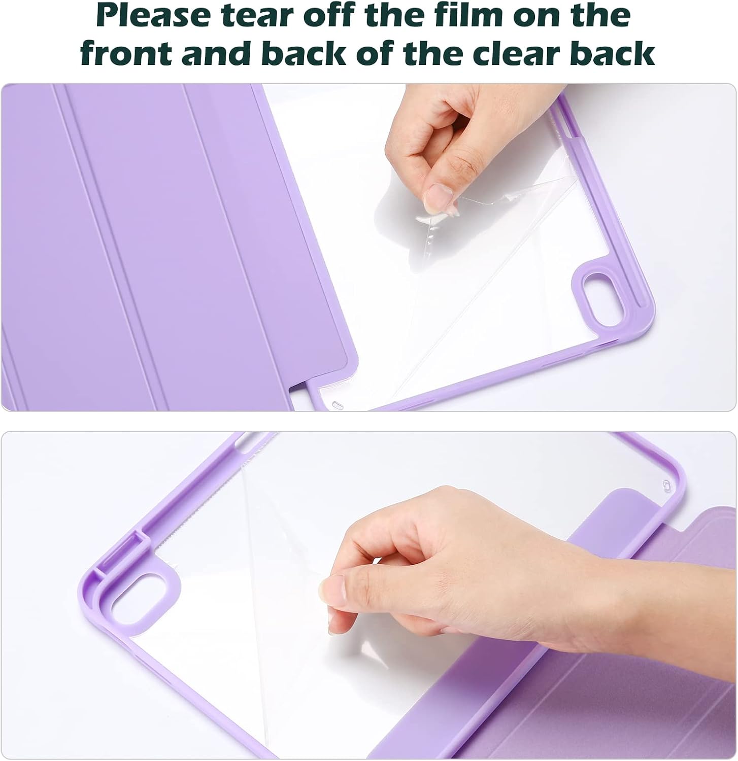 Procase Cover iPad 11 Generazione (2025) / 10 Generazione (2022), Viola - immagine 7