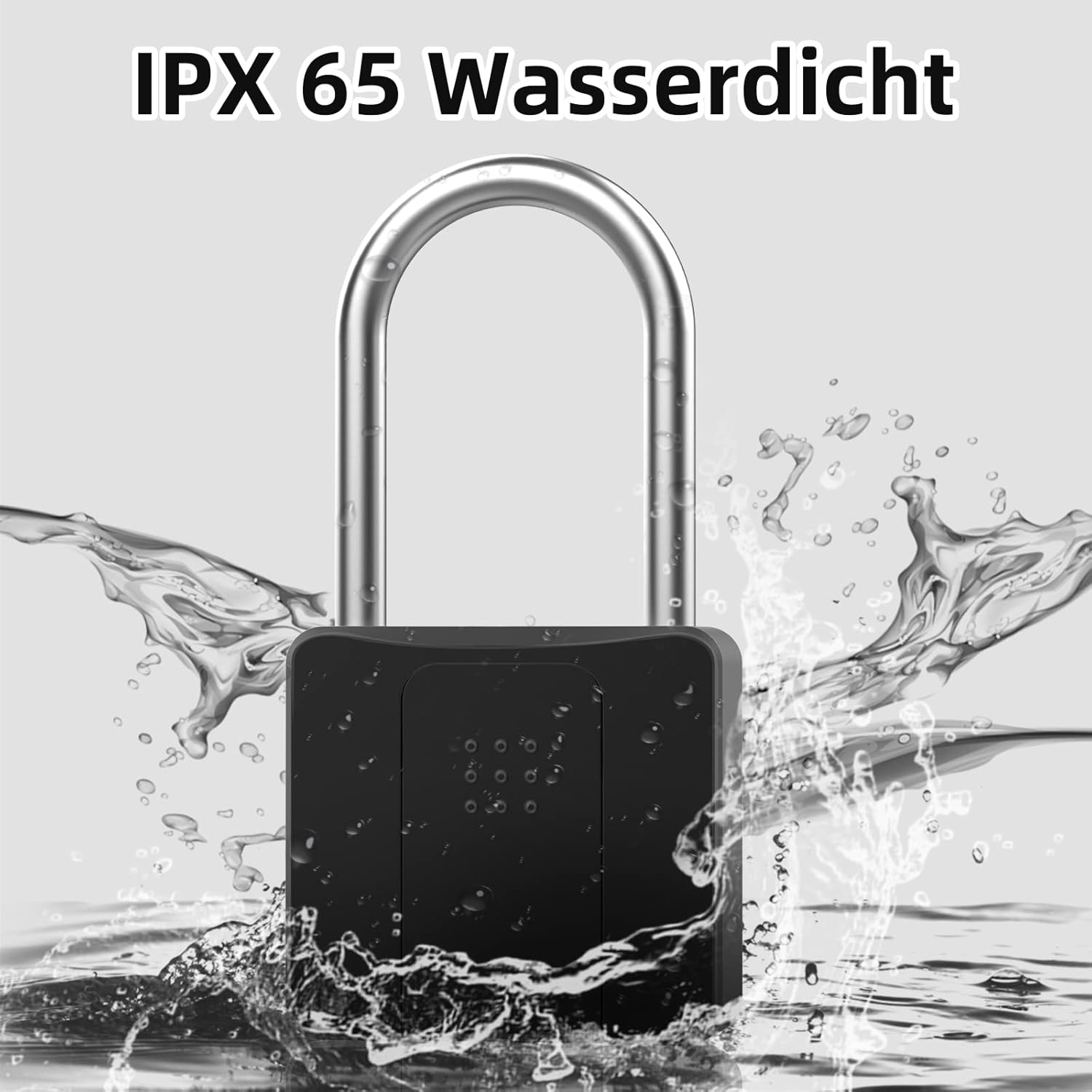 Lucchetto a Impronta Digitale Eseesmart con Chiave - immagine 5