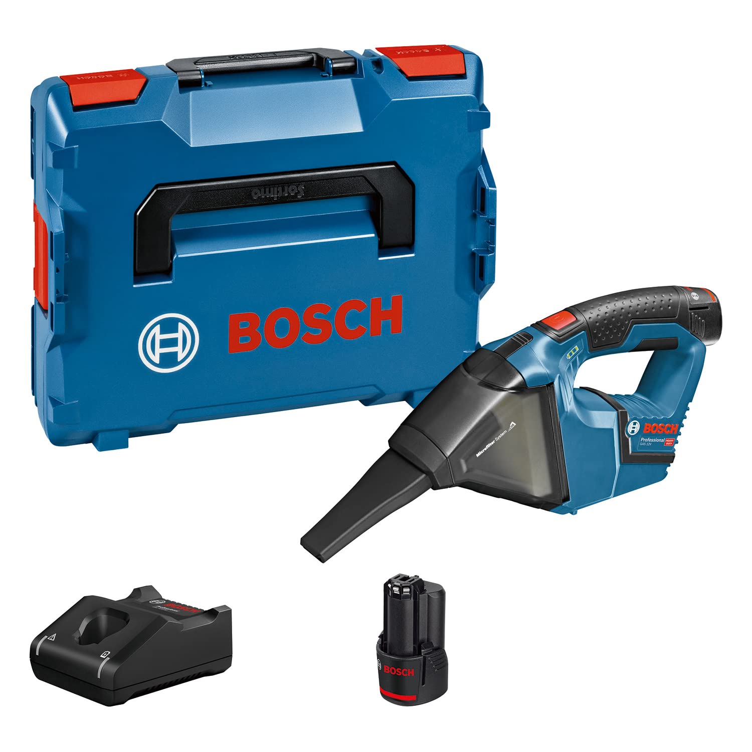 Bosch Professional 12 V System - Aspirapolvere a Batteria