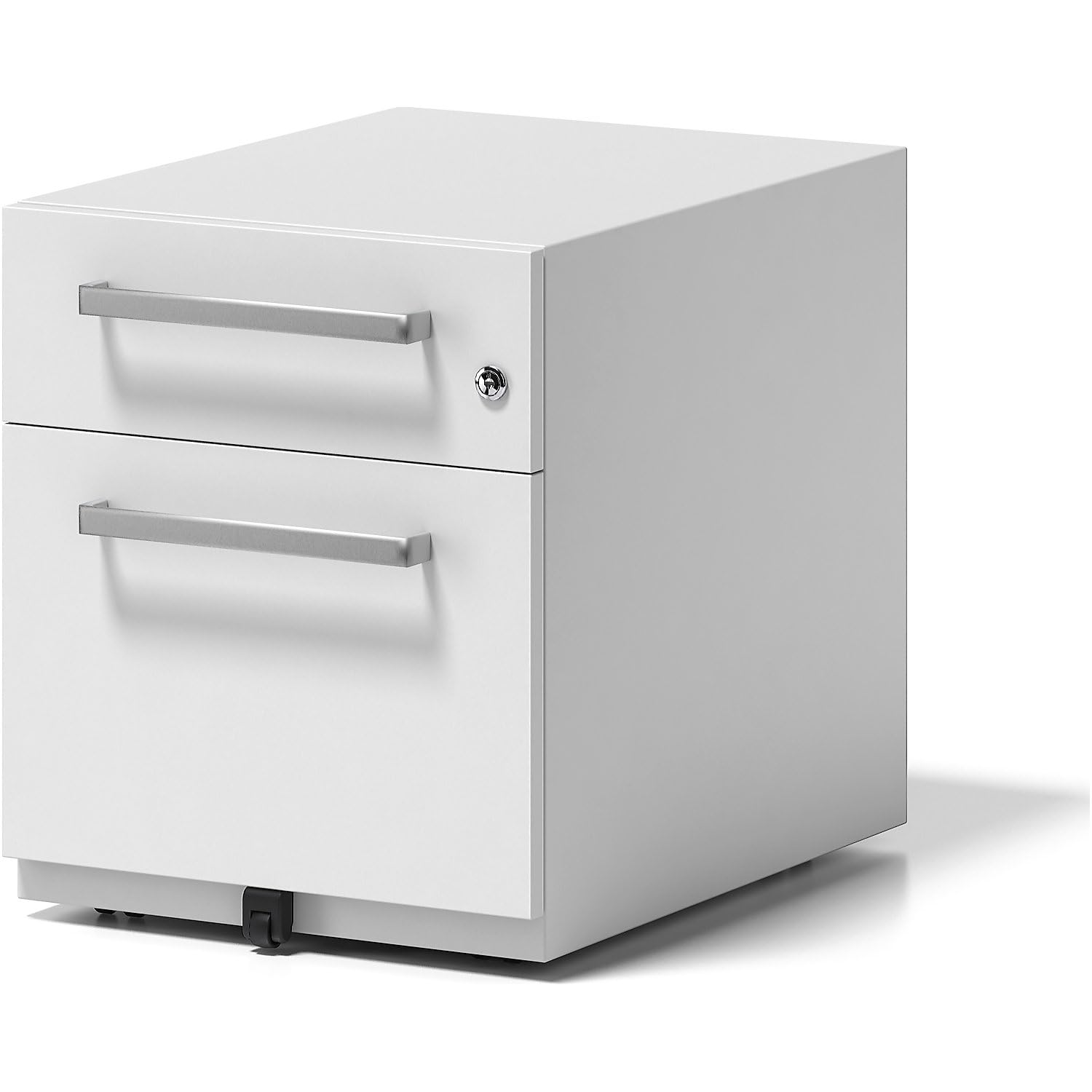 BISLEY Note - Cassettiera con Rotelle 1 Cassetto Universale, Bianco