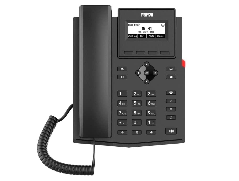 Fanvil Telefono IP X301G nero
