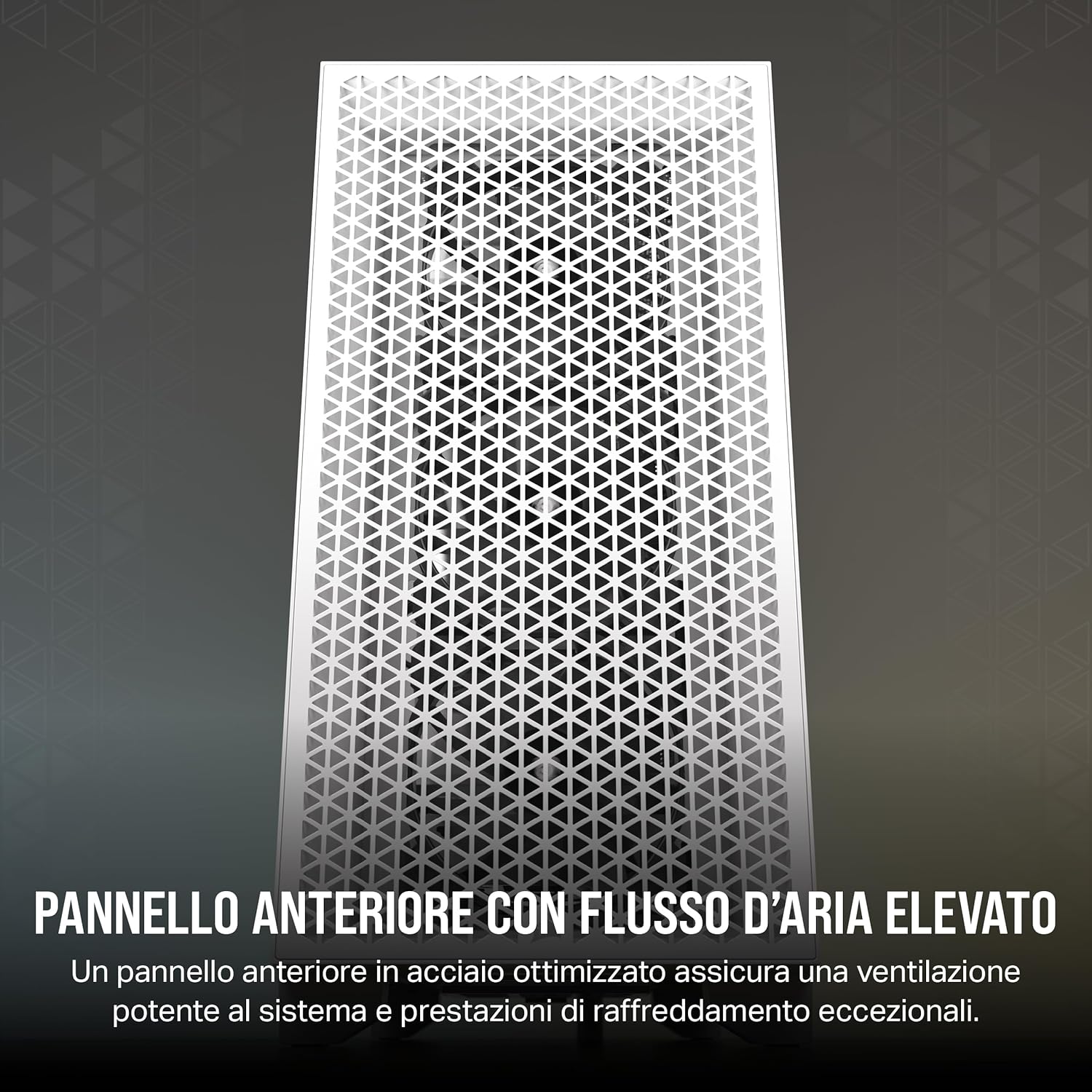 Corsair 3000D AIRFLOW Case PC Mid-Tower, Bianco - immagine 5