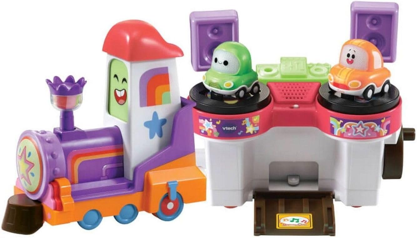 Vtech Tut Tut - Guida Ferroviaria con Auto Giocattolo - immagine 2