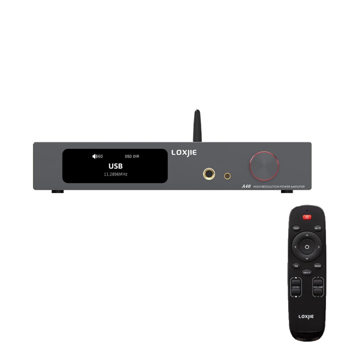 LOXJIE A40 - Amplificatore di Potenza Audio Stereo