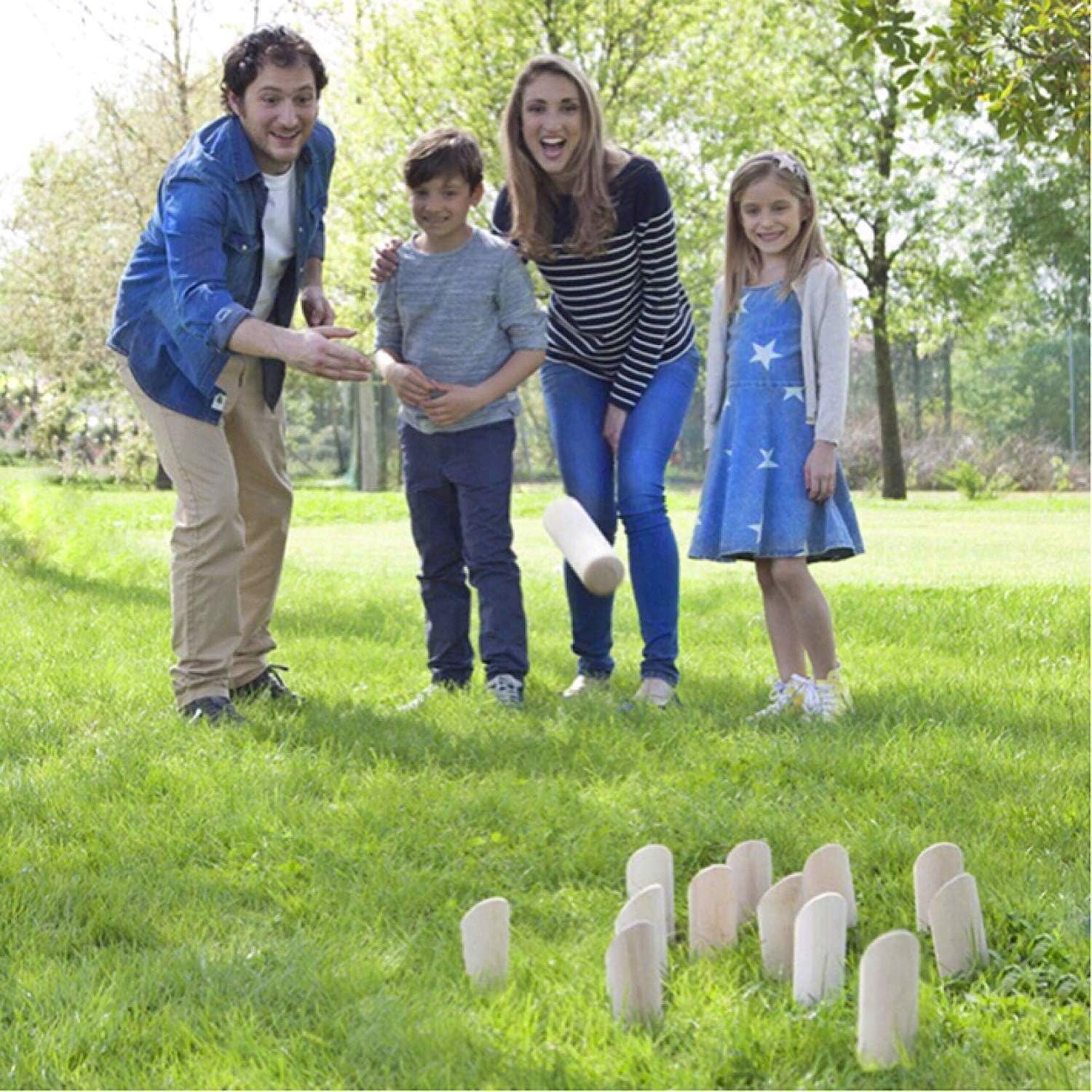 Tactic Games Mölkky - L'Originale Gioco Finlandese - immagine 3