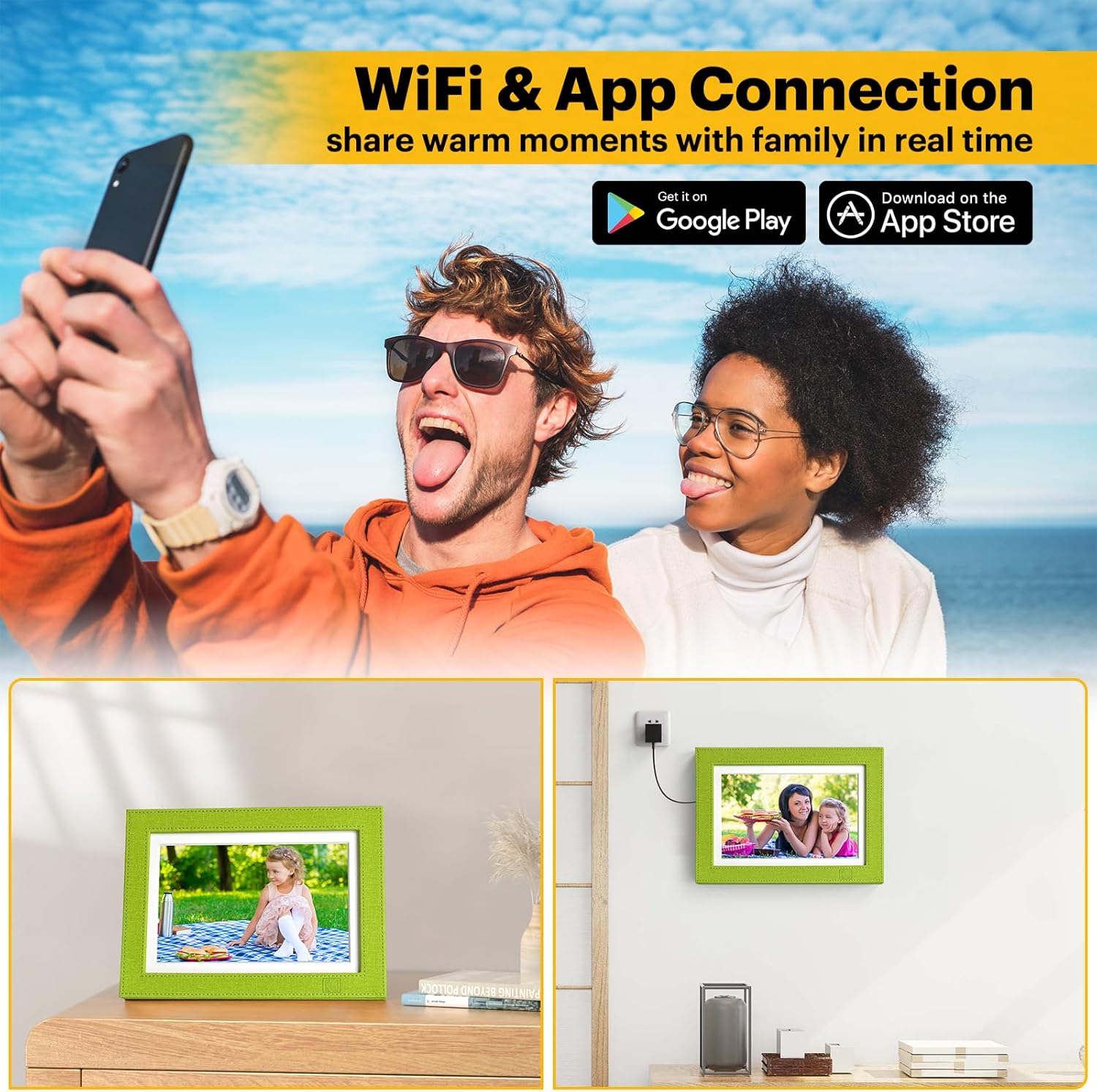 Kodak Cornice Digitale WiFi 8.4" 2K FHD 32GB - immagine 3