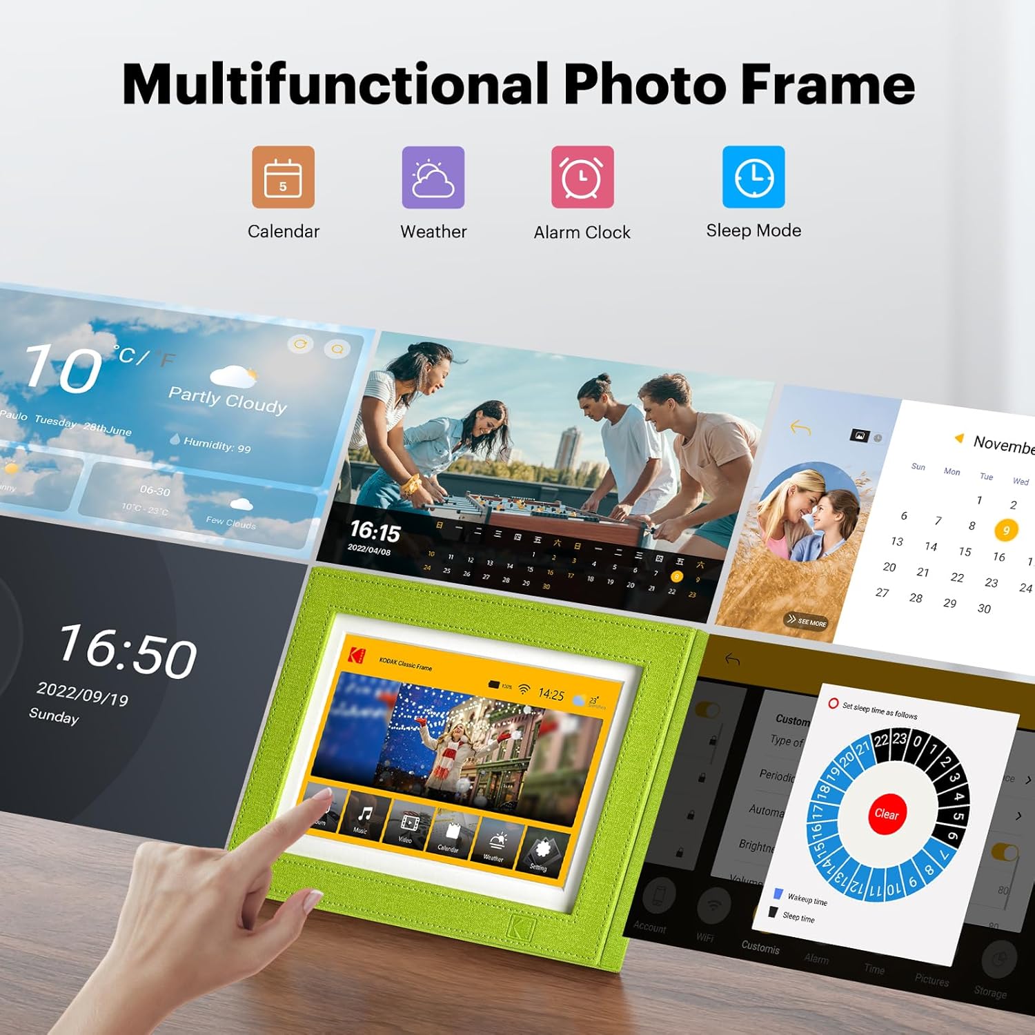 Kodak Cornice Digitale WiFi 8.4" 2K FHD 32GB - immagine 6