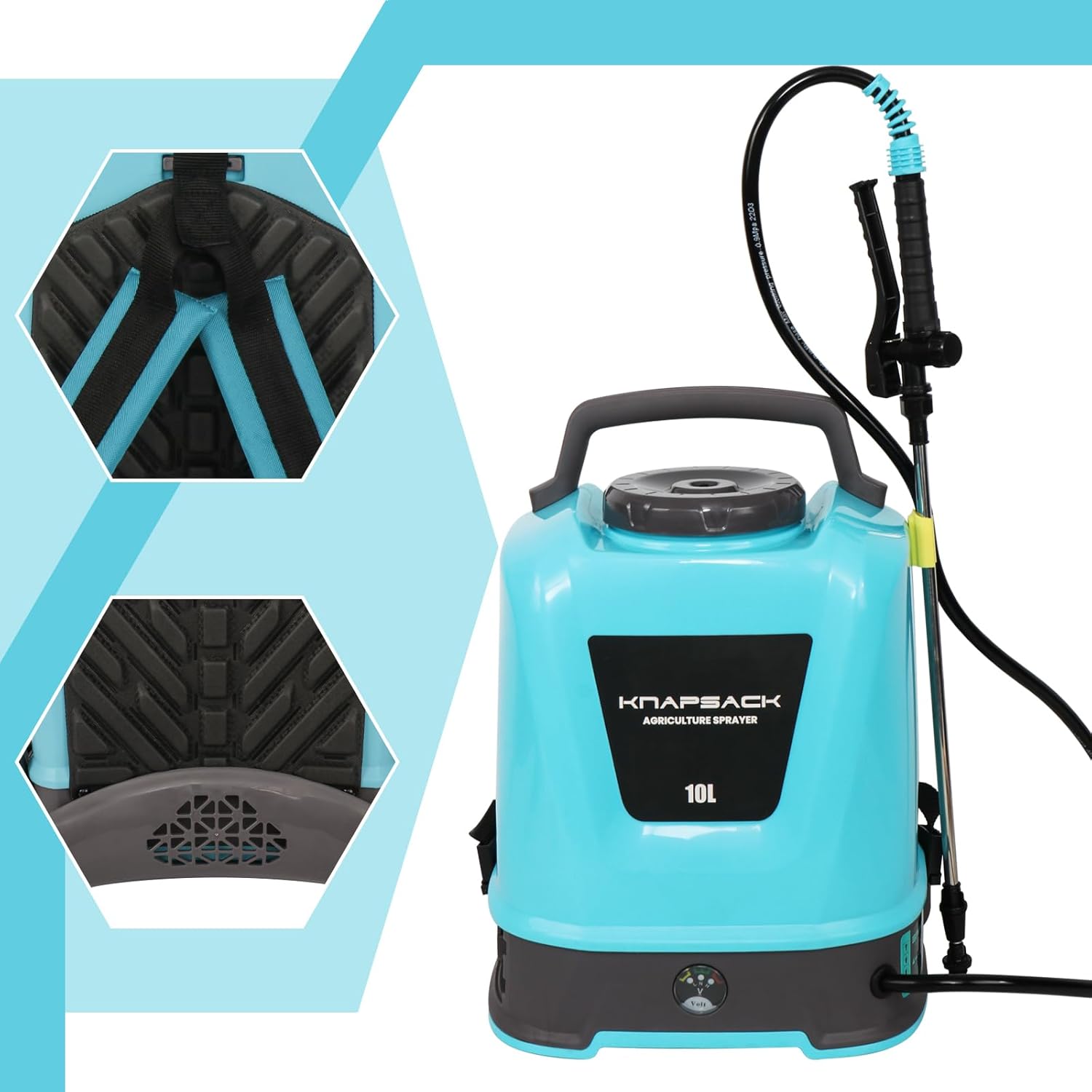 Iriisy Pompa a Zaino Elettrica 10 Litri - immagine 7