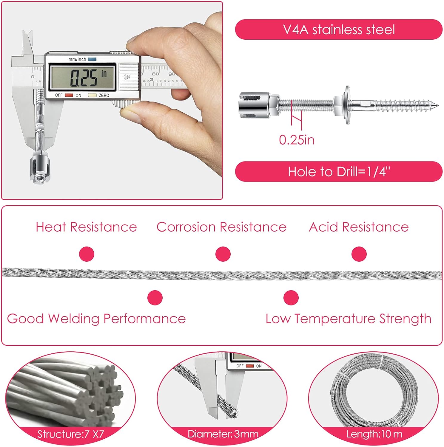 Hlieeosfcn Supporto per Piante Rampicanti a Traliccio - immagine 3