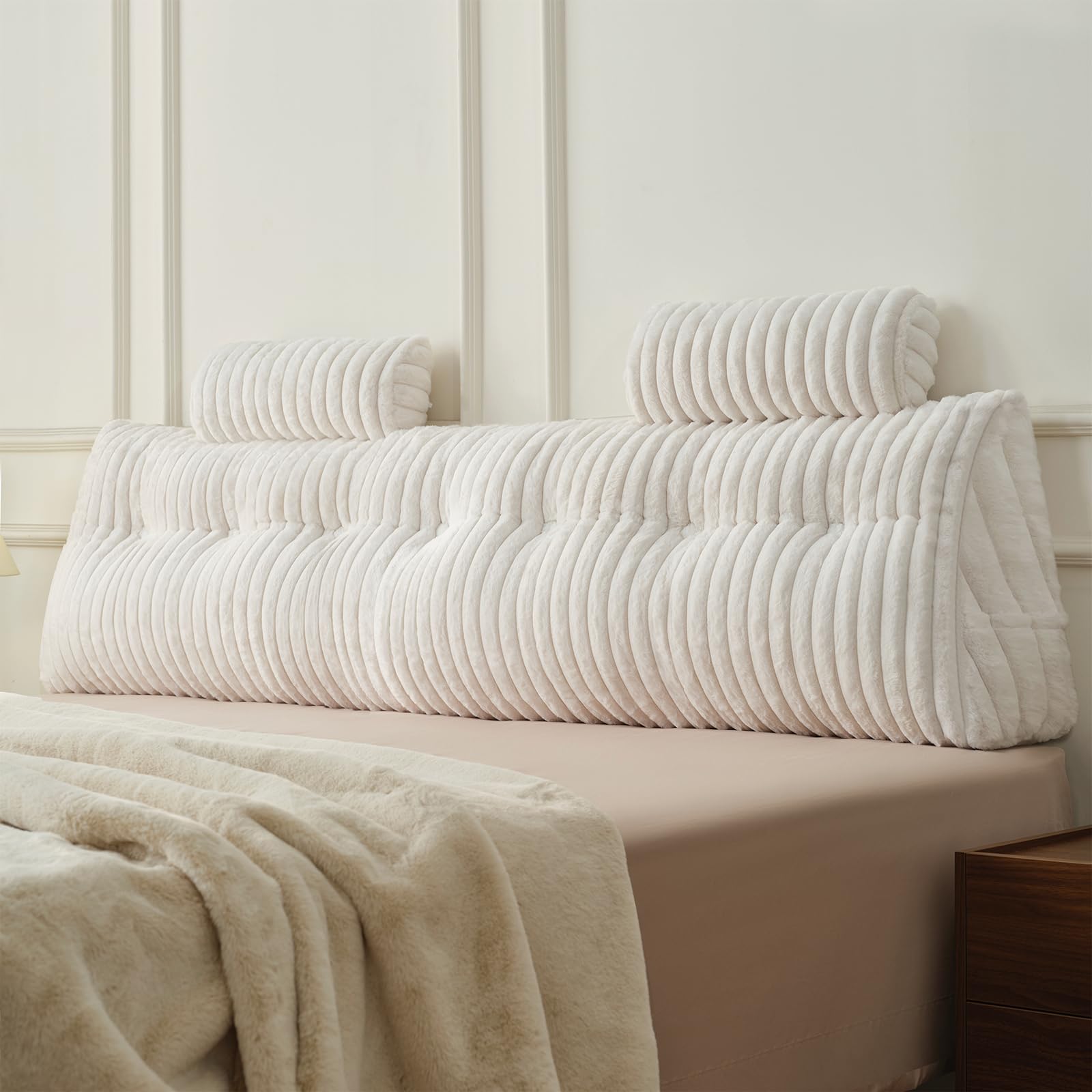 Z-hom Cuscino Schienale Triangolare per Letto