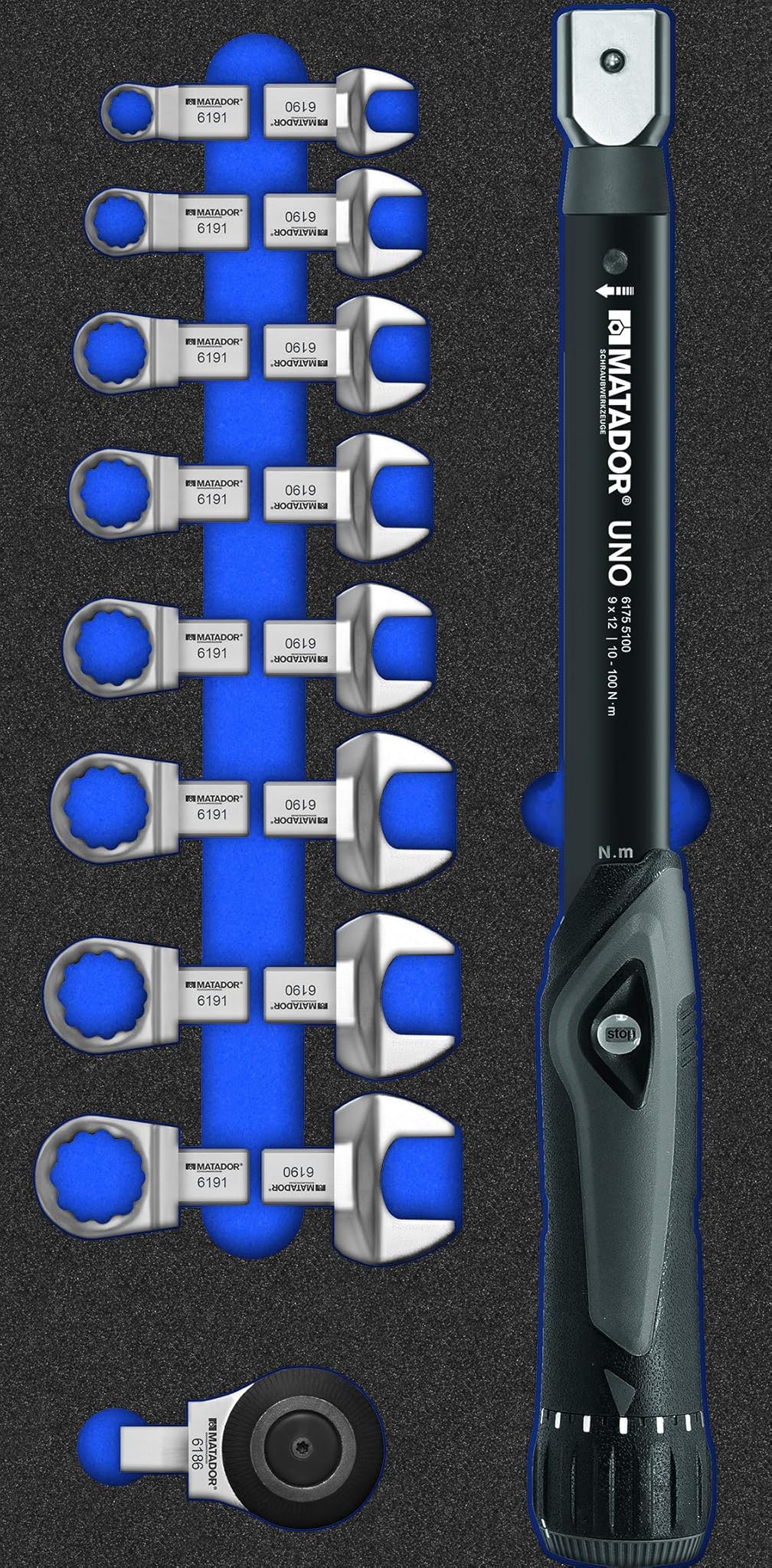 MATADOR MTS-R/V: coppia utensili, 9 x 12, 8164 6176
