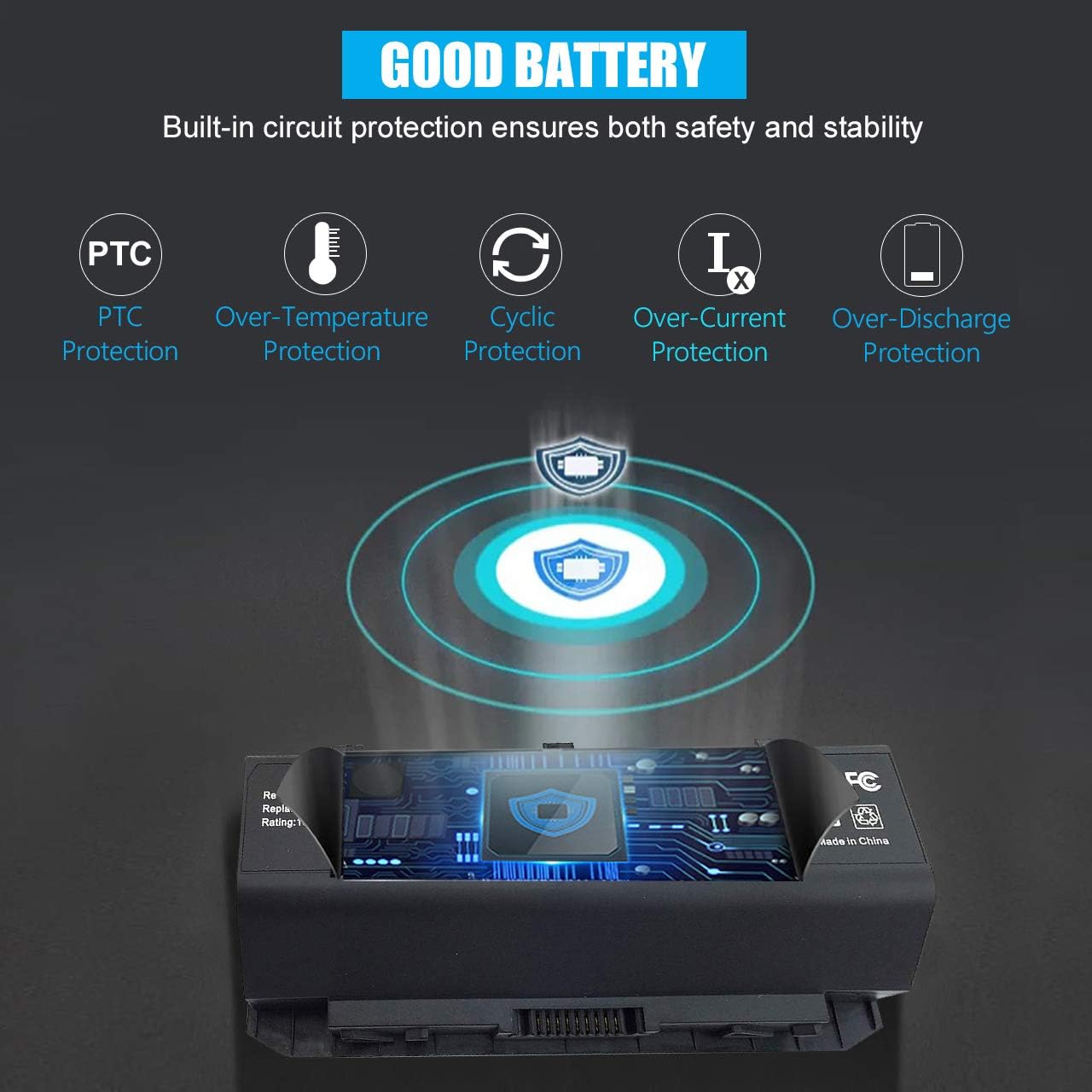 Batteria di Ricambio 88Wh per Asus ROG G750 Series - immagine 4