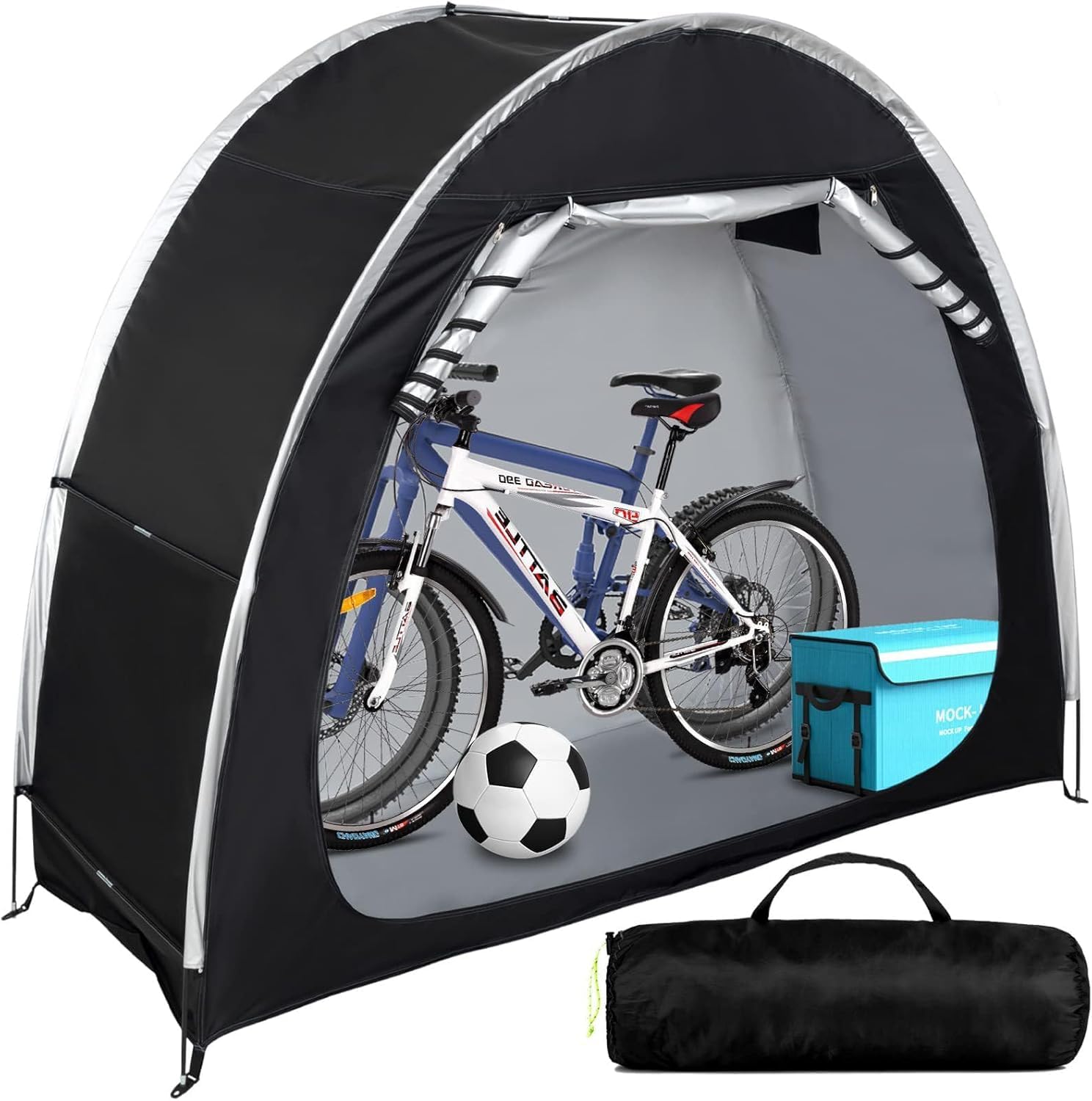 Tenda di Immagazzinaggio per Bicicletta Portatile