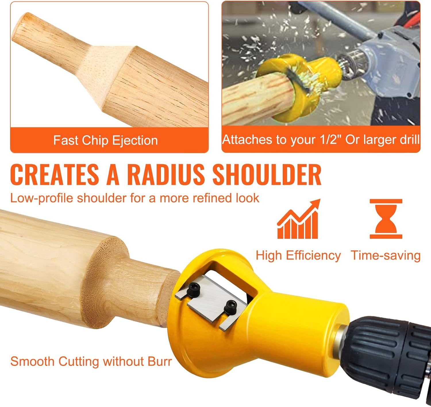 VEVOR Taglierina per Tenoni 1" e 2" con Doppie Lame - immagine 6