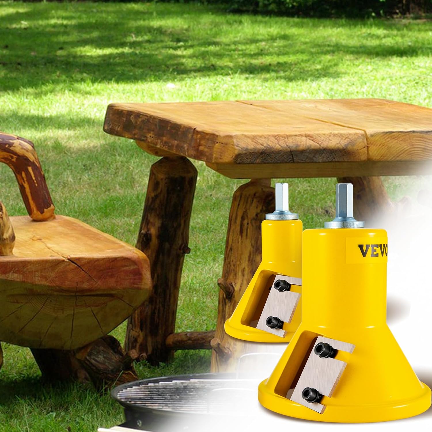 VEVOR Taglierina per Tenoni 1" e 2" con Doppie Lame - immagine 8