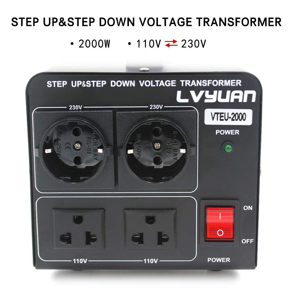 Cantonape Trasformatore di Tensione 2000W - immagine 4