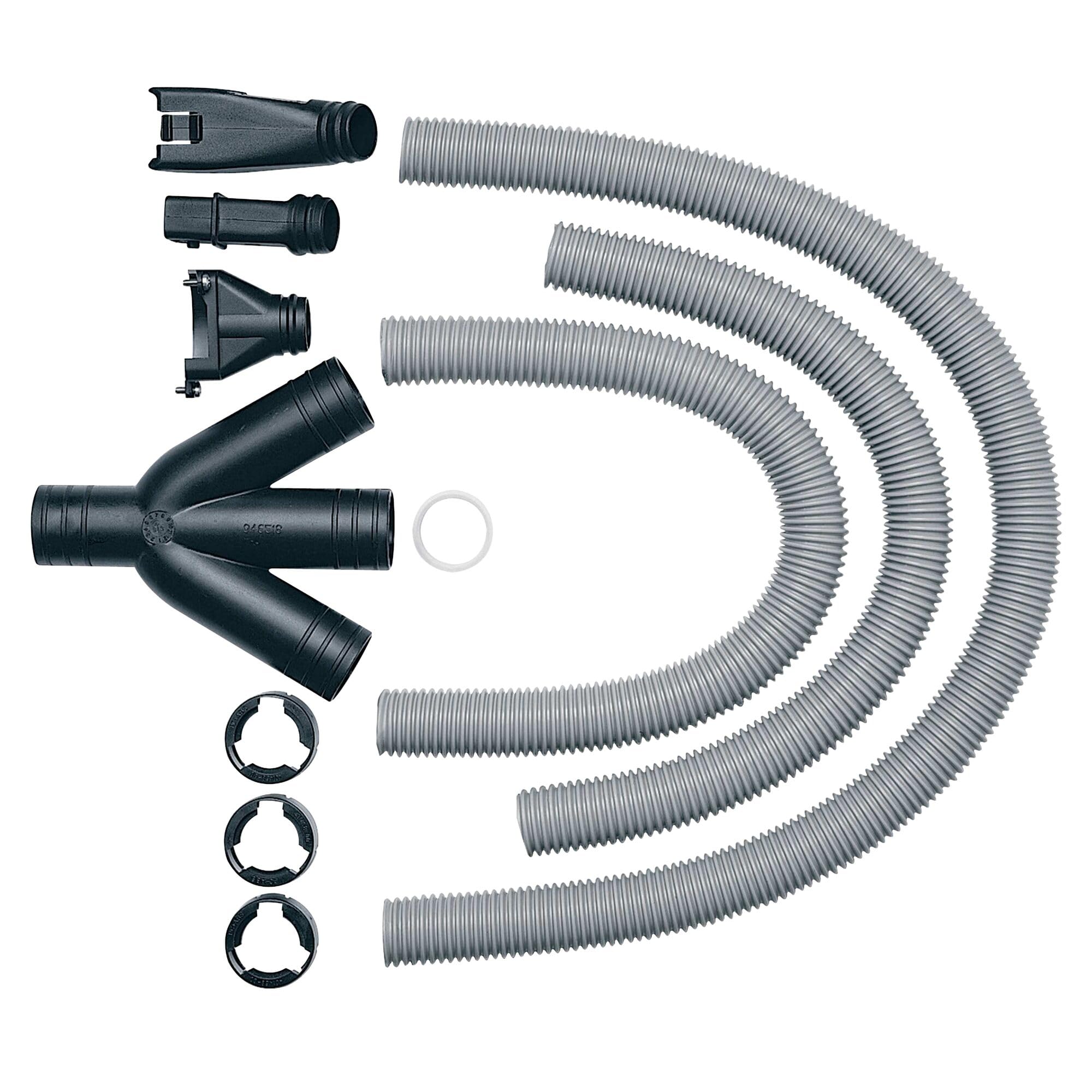 DEWALT Set di aspirazione a 3 vie, attacco Ø 35mm, DE7778-XJ