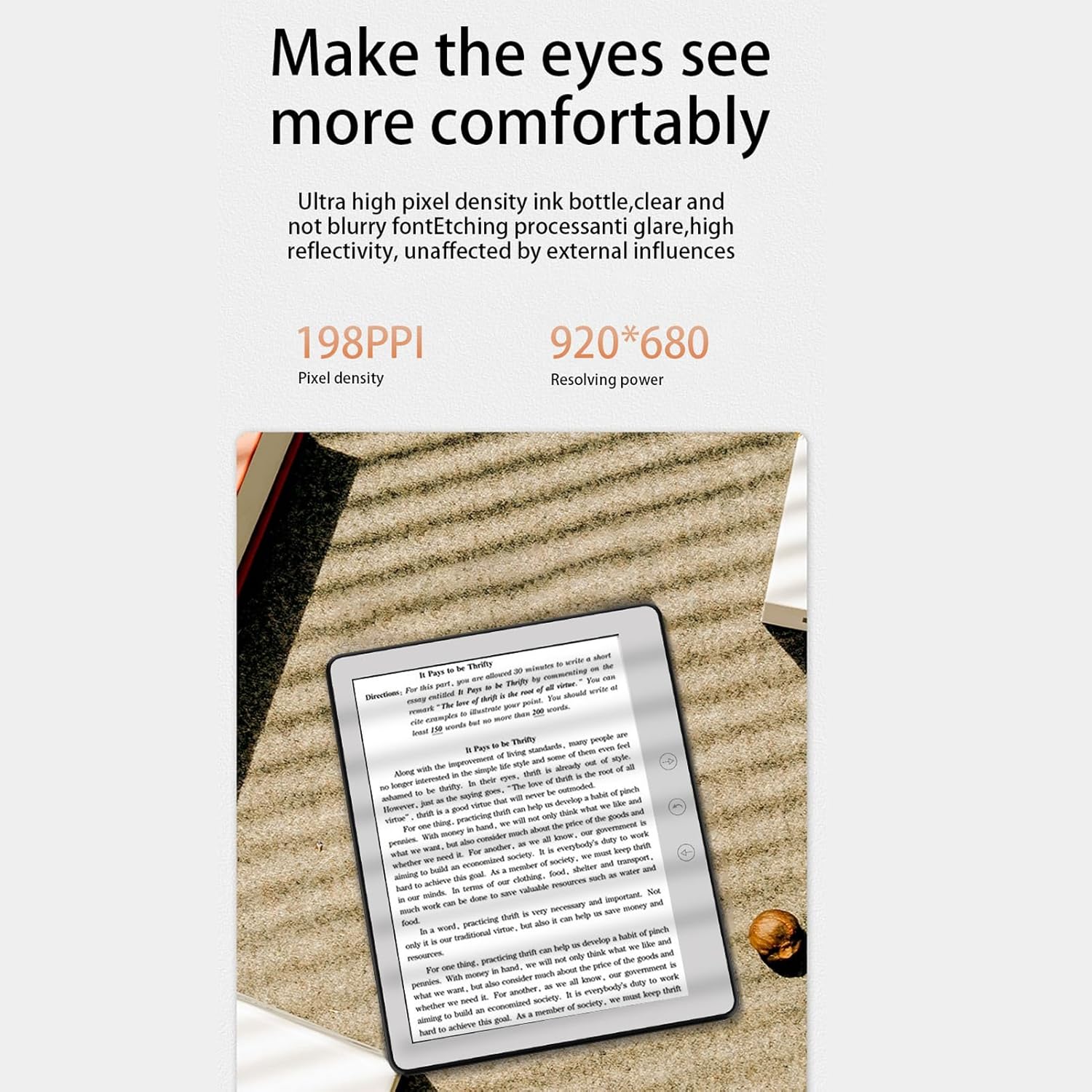 Lettore E-Book Touch Screen 5,76 Pollici - immagine 6