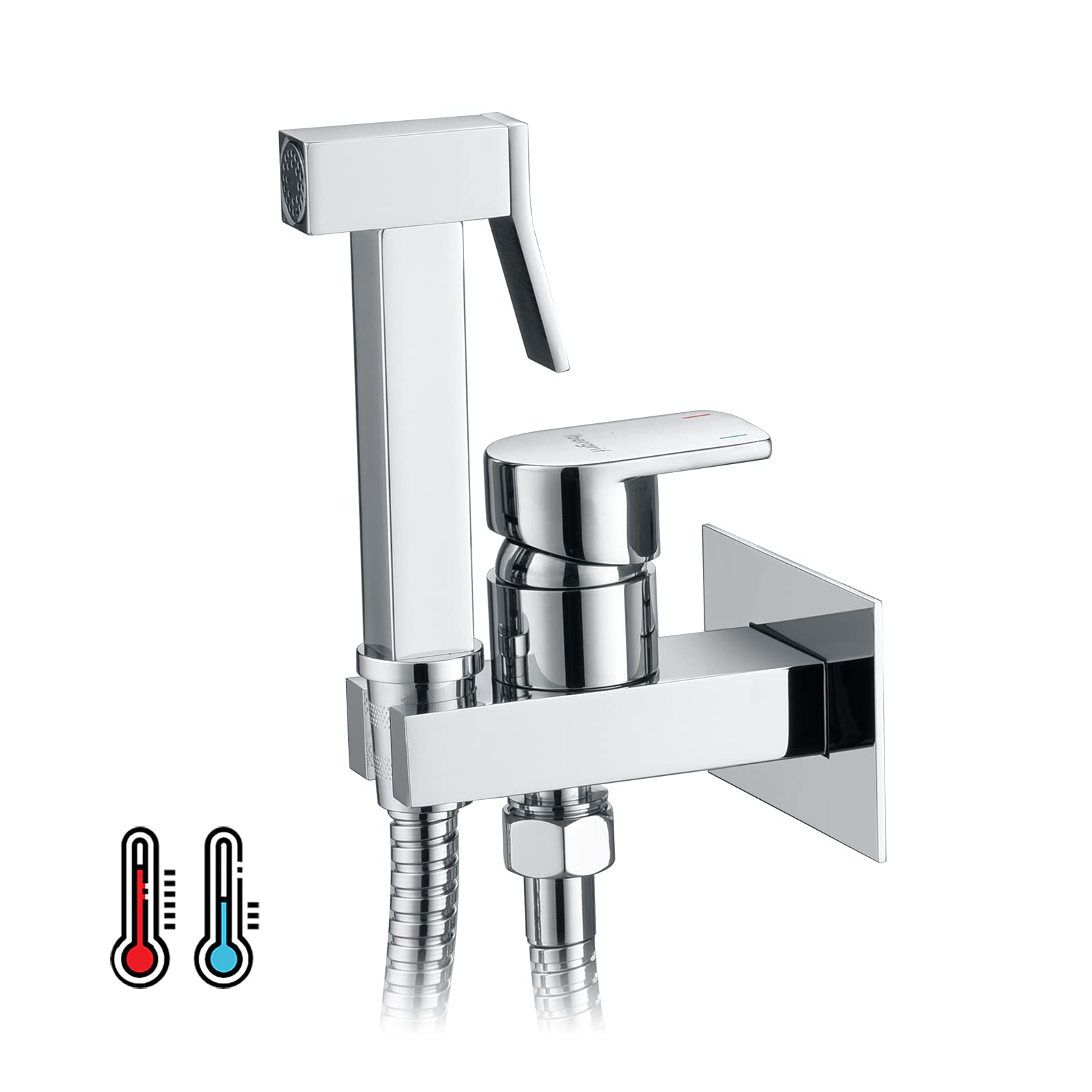 Ibergrif M22019 - Kit Doccetta Esterno per WC e Bidet