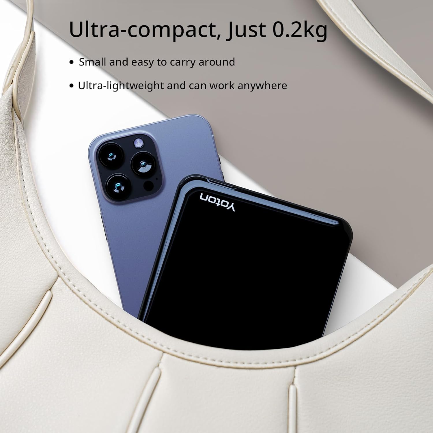 Yoton Proiettore Mobile DLP Mini 1080P - immagine 4