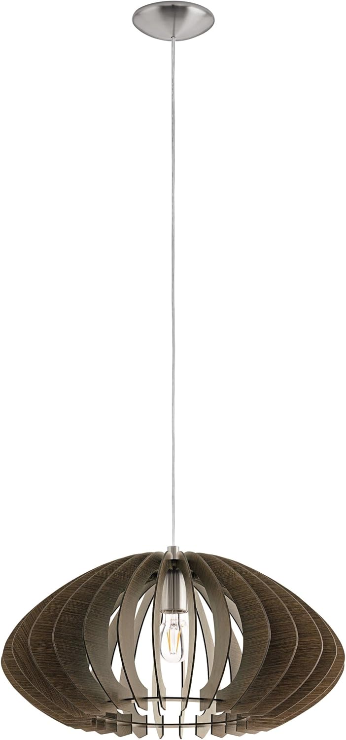 Eglo COSSANO 2 illuminazione da soffitto Marrone E27 - immagine 1