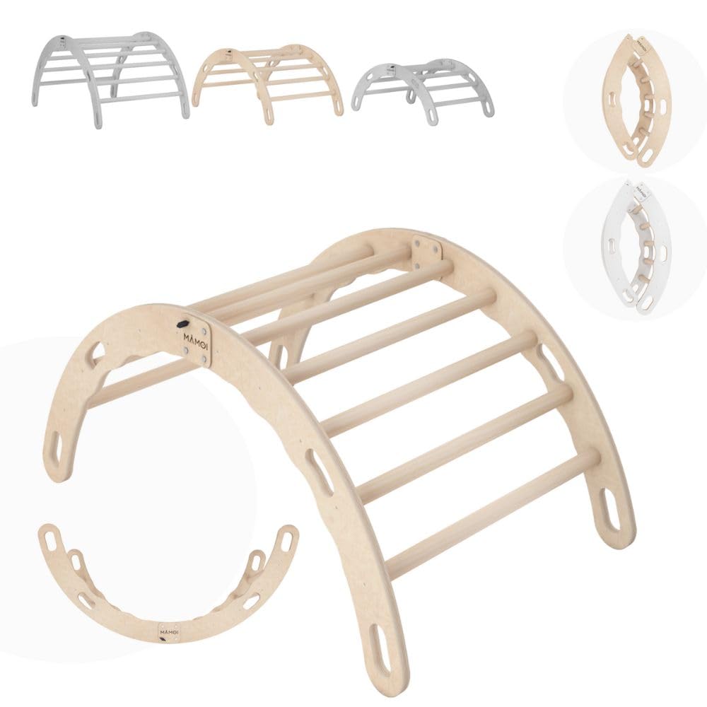 Mamoi® Arrampicata per Bambini in Legno Naturale
