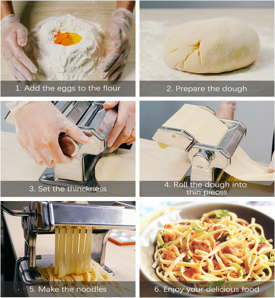 Mztogr Macchina per Pasta e Ravioli 150mm - immagine 4