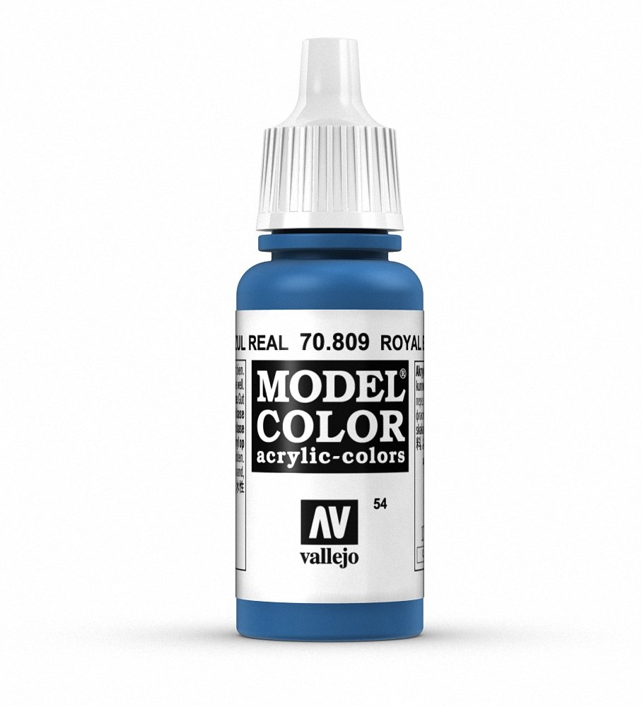 Vallejo 809 Model Color - Colore Acrilico, 17 ml, Royal Blue | Velz
