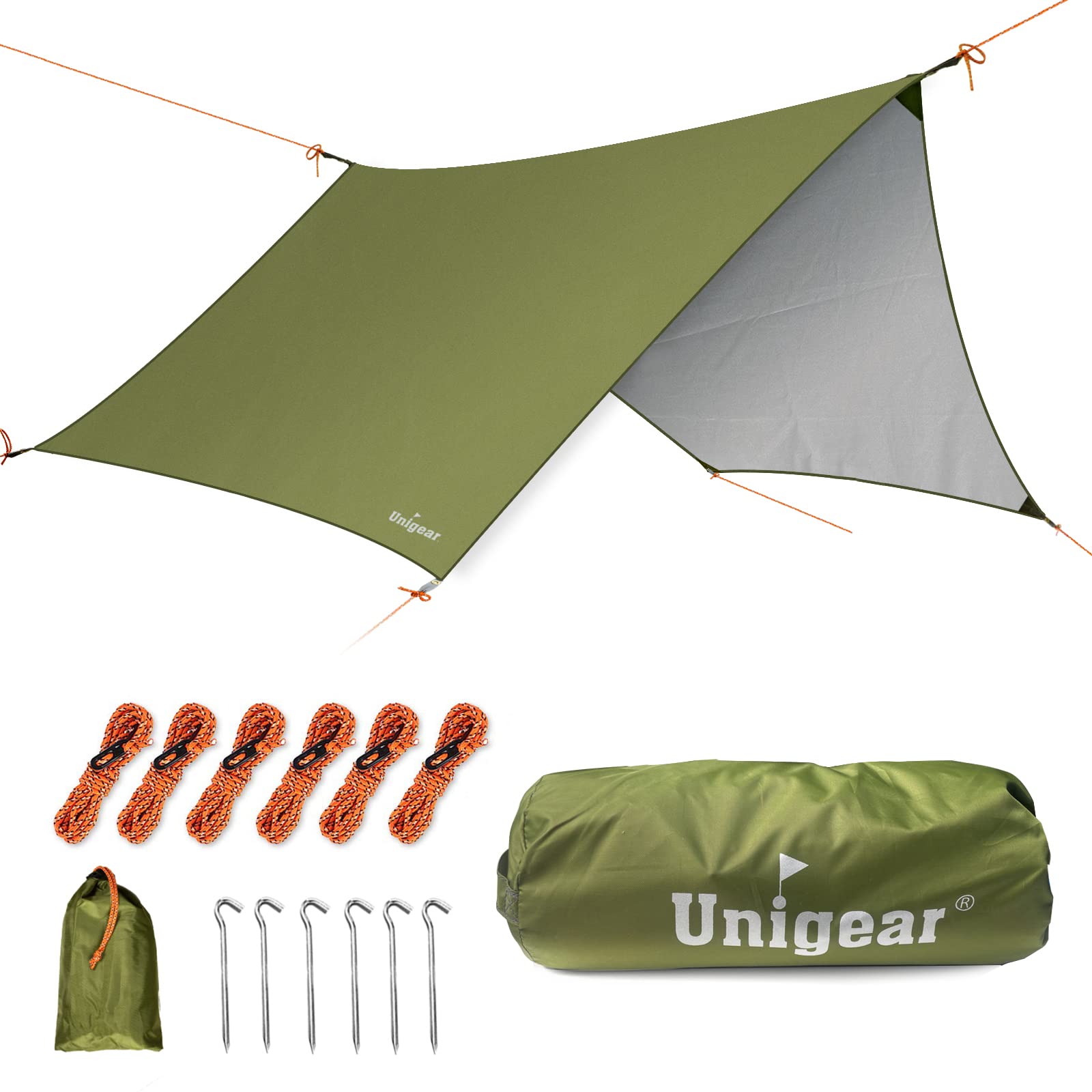 Unigear Telo da Campeggio Impermeabile 450x420cm